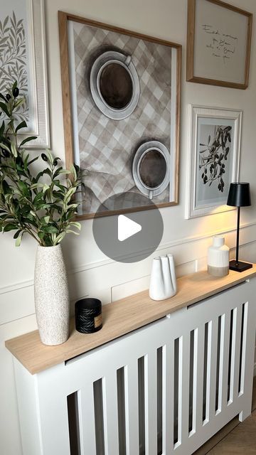 Danielle Davenport on Instagram: "Let’s transform this empty space! 🤍✨  A high quality radiator cover that’s easy to assemble but also looks gorgeous is definitely something you need if you want to cover your radiator. Makes an empty space so much more homely.   Mine is from @roomixdiy. They now do bespoke radiators made to measure! 🪵📐 this literally took me 5 mins to put up it was super easy. You can put it together with a screwdriver however I am super lazy and used a drill 😂   Ad #roomtransformation #kitchendecor #kitcheninspiration #raditorcover #kitchenideas #diy" How To Make Radiator Covers Easy Diy, Radiator Cover Ideas Ikea, Diy Radiator Cover, Radiator Cover, Room Transformation, Empty Spaces, Cover Ideas, Kitchen Inspirations, Screwdriver