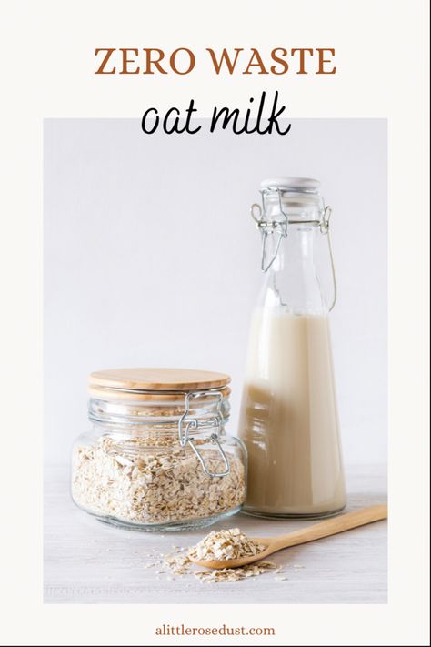 What To Do With Leftover Oats From Oat Milk, Diy Oatmilk, Oat Milk Recipes, Diy Oat Milk, American Food Recipes, Scrappy Cooking, Roasted Oats, Oat Milk Recipe, Pulp Recipe