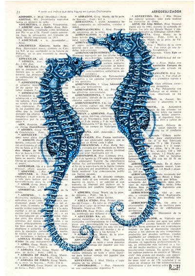 Biology Posters, Couple Book, Pretty Graphics, Horse Couple, Ballet Journal, Dictionary Book, Blue Drawings, Sea Horses, Couples Book