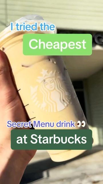 Finance Unfolded on Instagram: "FOLLOW @financeunfolded for more unique ways to save money like this 💸 ___________ I tried the cheapest secret menu drink at Starbucks…. 💰🧋 ___________ 👇Follow👇 🔹@financeunfolded 🔹@financeunfolded 🔹@financeunfolded ___________ Follow me @financeunfolded to learn more things like this about money! @financeunfolded @financeunfolded @financeunfolded #finance #personalfinance #lifehacks #savingmoney #savingmoneytips #starbucks #starbucks☕️ #starbuckscoffee #st Starbucks Hacks Saving Money, Cheap Starbucks Drinks, Menu Drink, Starbucks Hacks, 200k Views, Starbucks Coffee Drinks, Starbucks Secret Menu, At Starbucks, Secret Menu