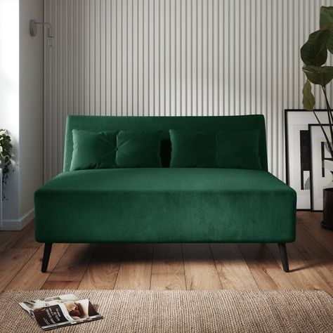 Phoebe Double Velvet Sofa Bed Bottle Green Sofa, Green Sofa Bed, Double Chair, Boat House Interior, Small Guest Room, Velvet Sofa Bed, Double Sofa, Double Sofa Bed, Chair Sofa Bed