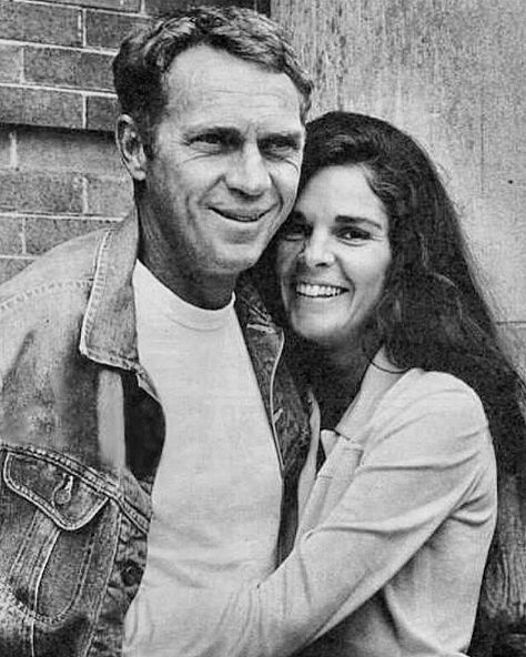 Steve McQueen & Ali McGraw ♥️ Ali Macgraw Steve Mcqueen, Ali Mcgraw Style, Steve Mcqueen Style, Steven Mcqueen, Ali Mcgraw, Ali Macgraw, Steve Mc, Men Are Men, Mc Queen