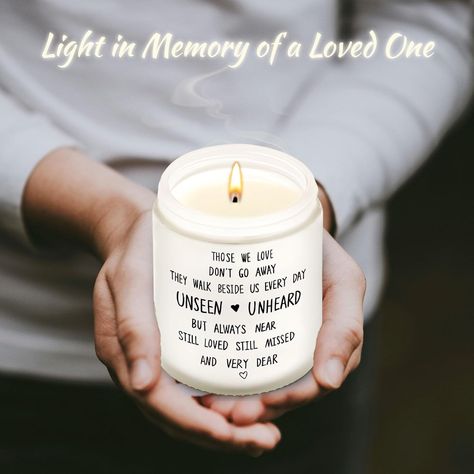 Amazon.com: Sympathy Gifts Memorial Gifts for Loss of Loved, Unique Memorial Bereavement Gifts Memorial Gift, Lavender Scented Candle, Thinking of You, Get Well Soon, Comfort Condolences Candle : Home & Kitchen Lavender Scented Candle, Memorial Candle, Bereavement Gift, Get Well Soon, Lavender Scent, Sympathy Gifts, Cherished Memories, Memorial Gifts, Scented Candle