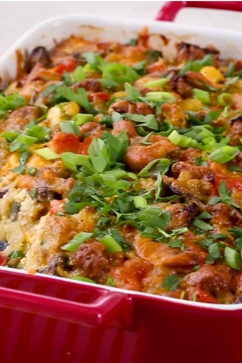 Skip the stress of throwing together last-minute meals with one of these easy make-ahead casserole recipes. With all the assembly done in advance, these delicious make-ahead casserole recipes can be oven-ready whenever you need them. #recipes #freezermeals #casserole #freezercasserole #makeaheadmeals #freezermealsmakeahead #bhg Make Ahead Company Dinners, Simple Make Ahead Lunches, Make Ahead Chicken Dishes, Good Casseroles To Freeze, Best Make Ahead Casseroles, Freezer Tray Bakes, Easy Casserole Recipes For Dinner Make Ahead Freezer Cooking, Potluck Casseroles Main Dishes, Best Make Ahead Meals