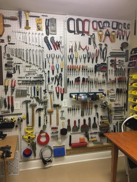 10 Genius Ways to Organize ALL Of Your Tools | How To Build It Garage Organization Tips, Garage Organizing, Garage Organisation, Garage Workshop Organization, Garage Tool Organization, Shed Organization, Garage Storage Ideas, Garage Tool Storage, Garage Organize