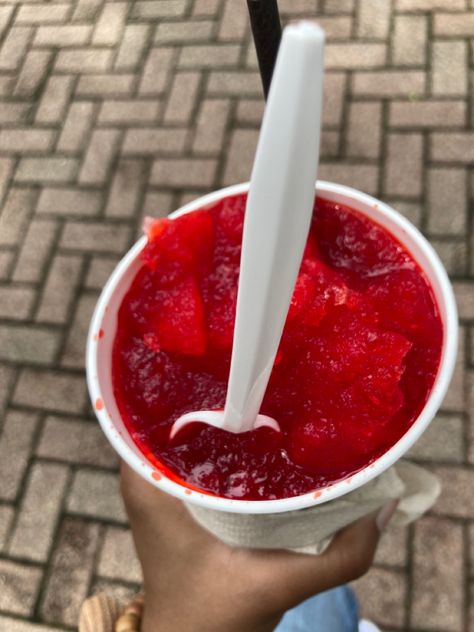 Red Slushie, Snowcone Aesthetic, Red Slushie Aesthetic, Slushie Aesthetic Retro, Slushie Machine Aesthetic, Slushies Aesthetic, Red Wine Slushie, Halloween Photoshoot, Pretty Drinks