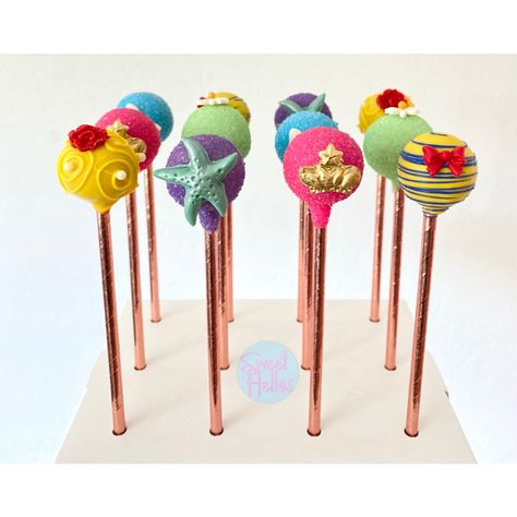 Princess Cakesicles Ideas, Disney Princess Treats, Disney Princess Cake Pops, Princess Cakesicles, Princess Cake Pops Ideas, Cakesicles Disney Princess, Princess Cakepops Ideas, Disney Princess Cakepops, Cake Pops Disney Princess