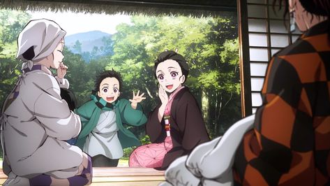 Kny Panels, Kamado Family, Demon Baby, Anime Baby, Anime Screenshots, Fanarts Anime, Attack On Titan Anime, Kimetsu No Yaiba, Slayer Anime