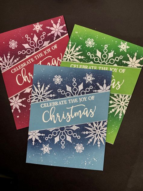 White Bg, Mask White, Snowflake Cards, Paint Splatters, Stampin Up Christmas, Diy Christmas Cards, Christmas Cards To Make, Winter Cards, Christmas Snowflakes