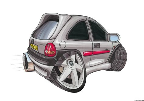 Chevy C2, Corsa Wind, Vauxhall Corsa, Car Cartoon, Car Art, Art Cars, General Motors, Cars And Motorcycles, Chevy