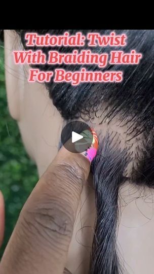 Braiding Tutorials, Hair For Beginners, Black Hair Stylist, Mixed Girl Hairstyles, Havana Twists, Bantu Knot Hairstyles, Lil Girl Hairstyles, Havana Twist, Braided Hair Tutorial