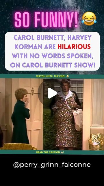 Harvey Korman, Carol Burnett Show, Comedy Skits, Carol Burnett, Classic Comedies, So Funny, Funny, On Instagram, Instagram