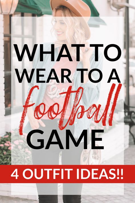 what to wear to a football game, how to dress for football, outfit ideas for football games #football #gameday #tailgate #footballfashion Boho Football Game Outfit, Cute Mom Game Day Outfits, Cute Outfits For Nfl Football Games, Outfit For Football Game Winter, Outfits For Nfl Football Games, Neutral Game Day Outfit, What To Wear To Highschool Football Game, Football Mom Game Outfit, Football Game Outfits For Moms