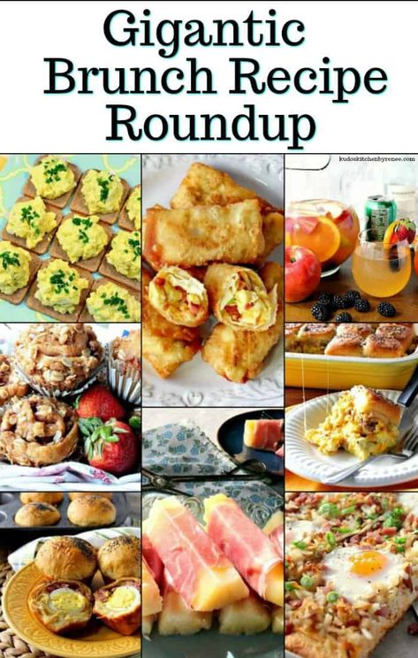 Find amazing brunch recipes here for any and every celebration, or average weekend you could name! Brunch Recipes Easy, Easy Brunch Recipes, Domino Effect, Brunch Recipe, Breakfast Sweets, Easy Brunch, Christmas Brunch, Recipe Roundup, Savory Breakfast