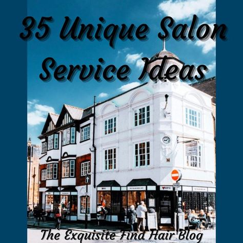 35 Unique Salon Service Ideas to Make Your Salon Stand Out A few things should be done beforehand and then apply these tricks and ideas to help the business overall and then these creative services will help you elevate your salon to the next level. Salon Hacks Ideas, Unique Salon Services, Luxury Salon Ideas, Salon Add On Services, Salon Suite Waiting Area, Salon Experience Ideas, Unique Salon Ideas, Salon Anniversary Ideas, Salon Offers Ideas