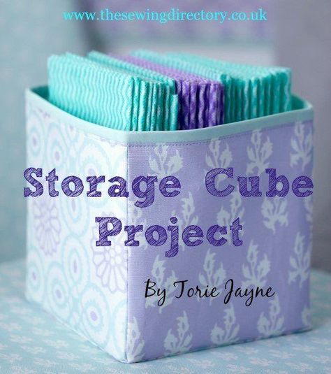 Cube Project, Sewn Bags, Fabric Basket Tutorial, Burp Clothes, Fabric Storage Cubes, Sew Bags, Sewing Quilts, Sewing Storage, Fabric Storage Boxes