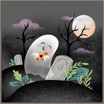 Art description: Whether your favorite part of Halloween is the spooky, the scary, or the childlike glee, this graveyard artwork celebrates the best parts of this holiday season. This canvas art print was created by Gia Graham and printed in Madison, WI. The canvas is stretched by hand and finished with a float frame. Individually made using traditional custom framing techniques, it has the quality you would expect from your local frame shop. Custom canvas artwork details: Hocus Pocus Halloween Halloween Iv, Hocus Pocus Halloween, Madison Wi, Hocus Pocus, The Holiday Aisle, Wall Art Print, Framed Canvas, The Holiday, Black Gray