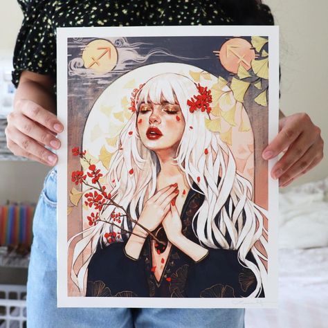 Walter’s Mom on Instagram: “⚡️LAST CHANCE FOR 2020 PATREON EXTRAS⚡️ . . -The very last of my patreon extra 4x6 prints are up on my shop. -24 hour limited run of 11x14…” Constellation Sagittarius, Yuumei Art, الفن الرقمي, Arte Sketchbook, Arte Inspo, Zodiac Art, Arte Fantasy, Charcoal Drawing, Drawing Tutorials