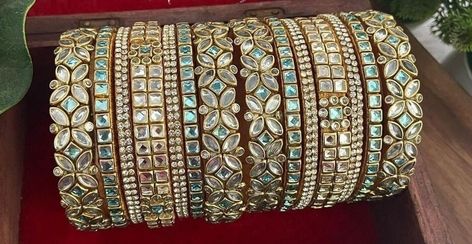 "Traditional Handmade Silk Thread Kundan Stone Studded Bangle Chuda Set Fashion Jewelry For Women Wedding Festive Party Wear Kada Set BANGLE SIZE -  2.4\" Inches, 2.6\" Inches, 2.8\" Inches, 2.10\" Inches Weight - 125 gm  Material: Silk Thread Color: As Per Picture The Bangles are decorated with beautiful stone. It makes your look noble and adds your charming Package include Set Of Silk Thread Bangles Fantastic Hand Kada for weddings, proms, parties or other special occasions * Specially Made For Traditional Occasions. * Used For Hands, It Can Be Reused. * For Bridal bridesmaids." Handmade Kundan Bangles, Kundan Silk Thread Bangles, Kundan Thread Bangles, Silk Thread Bangles Design Bridal, Silk Thread Bangles Design Latest Bridal, Thread Bangles Silk Handmade, Trending Bangles, Pink Bangles, Traditional Bangles