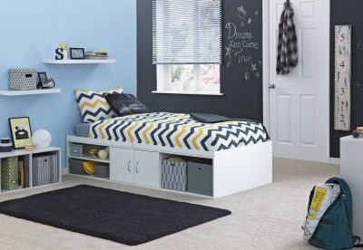 Cabin Bed Frame, Childrens Cabin Beds, Cabin Bed With Storage, White Kids Bed, Toddler Bed Frame, White Cabin, Cabin Bed, Kids Beds, Bed Frame With Storage