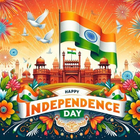 This beautiful 3D illustration is illustrated for Happy Indian Independence Day Independence Photos, Indian Independence, Indian Independence Day, Independence Day Images, Stationery Templates, Business Card Maker, Flyer Maker, Poster Maker, Happy Independence