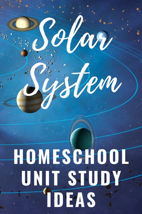 Solar System Unit Study for Homeschool Solar System Unit Study, Homeschool Elementary Science, Printable Solar System, Solar System Unit, Solar System Worksheets, Elementary History, Solar System Activities, System Unit, Elementary Lessons