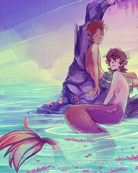 Klance Fanart, Klance Comics, Voltron Comics, Form Voltron, Voltron Ships, Voltron Fanart, Voltron Klance, Mermaids And Mermen, Voltron Legendary Defender