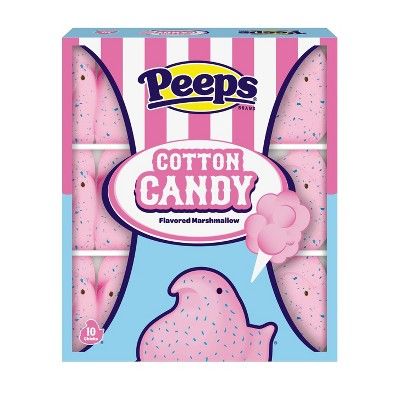 Peeps Flavors, Flavored Marshmallows, Cotton Candy Flavoring, Marshmallow Peeps, Colorful Baskets, Snack Attack, Easter Peeps, Easter Candy, Birthday Food