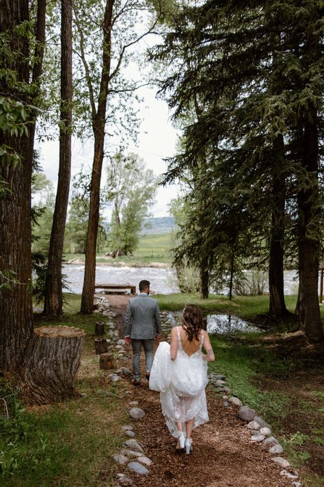 Colorado Mountain Wedding in Steamboat Springs - Claire Hunt Steamboat Springs Wedding, Stunning Wedding Photos, Colorado Mountain Wedding, Mountain Wedding Colorado, Steamboat Springs, Colorado Mountain, Beautiful Forest, Colorado Mountains, Steam Boats