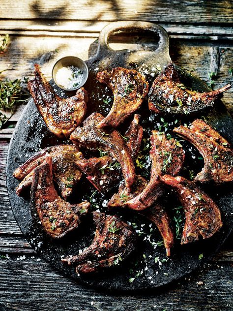 Moorish spiced lamb cutlets recipe by food writer and chef Omar Allibhoy    #lamb #lambrecipe #lambdish #lambcutlets #meat #bbq #barbeque #barbecue #marinade #sauce #moorish #spiced #spicey #easyrecipes #party #summerfood   #recipe #recipes #food #foods #foodie #foodies #chef #chefs #cooking #delicious #dinner Easy Bbq Food Ideas, Easy Bbq Food, Omar Allibhoy, Lamb Cutlets Recipe, Spain Recipes, Barbecue Recipes Grill, Lamb Cutlets, Easy Bbq Recipes, Vegetarian Grilling