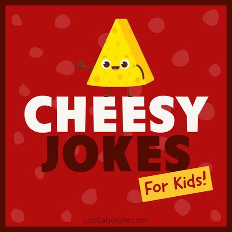 Take a bite of these cheesy jokes for kids. Includes jokes, puns, and cheesy humor to keep kids of all ages in stitches. #CheesyJokes #KidsJokes #Kids #Jokes #KidsHumor Jokes For First Graders, Silly Jokes Hilarious, Kid Jokes Funny, Birthday Jokes For Kids, Kids Jokes Funny, Corny Jokes For Kids, Funny Memes For Kids, Puns For Kids, Jokes For Kids Funny