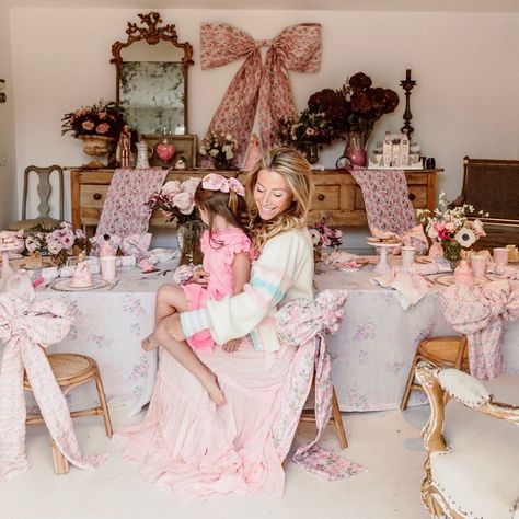 Loveshackfancy 🎀’s Instagram photo: “Because celebrating the magic of birthdays is always a good idea! A look inside our nutcracker meets barbie inspired party for our little…” Birthday Magic, Pink Treats, 6th Birthday Parties, Kids Sale, Kids Bedding, Pink Love, Printed Linen, Rose Print, Skirts For Sale