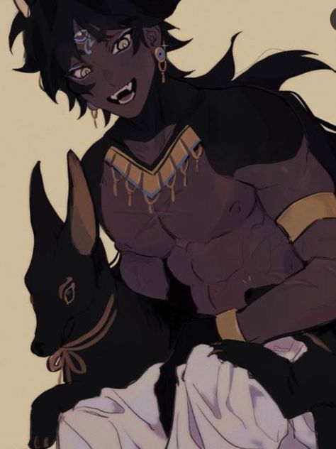 Anime Egyptian, Black Anime Guy, Arte 8 Bits, 수채화 그림, Black Anime Characters, Character Design Male, 영감을 주는 캐릭터, Anime Poses Reference, Boy Art