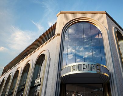 Facade Concept, Cafe Concept, Commercial Space, City Architecture, Facade Design, Concept Architecture, Shopping Center, Shopping Mall, Exterior Design