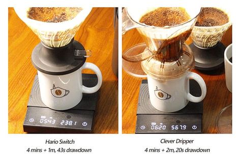 Hario Switch vs Clever Dripper - Which Immersion Brewer Is Better? How To Use Breville Espresso Machine, Breville Espresso Machine Tips, Clever Dripper, Breville Precision Brewer, Expensive Coffee Machine, Clever Coffee, Gooseneck Kettle, Fresh Coffee Beans, Coffee World