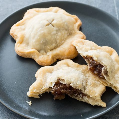 This old-fashioned cookie recipe comes together quickly with store-bought pie dough. Mincemeat Cookie Recipe, Cookies Dough Recipe, Mincemeat Cookies, Mincemeat Pie, Cookies Dough, Minced Meat Recipe, America's Test Kitchen Recipes, Cookie Dough Recipes, Filled Cookies