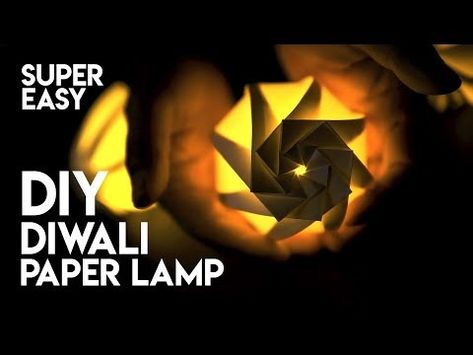 LAST MIN. DIWALI DECOR IDEA | DIY Paper Lamp | In Hindi - YouTube Matchstick Art, Diwali Lamp, Diwali Lamps, Origami Lamp, Diwali Decor, Diwali Diy, My Followers, Diwali Decorations, Decor Idea