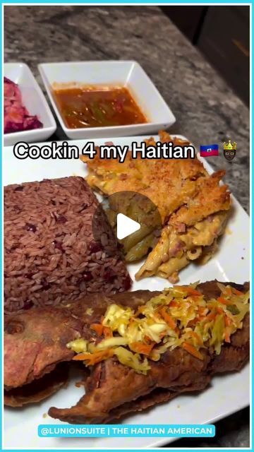 #1 Haitian-American Platform on Instagram: "Yes To Absolutely Everything Here!! 😍🇭🇹🇭🇹 ⁠ 🎥 @Goldieroc⁠ #lunionsuite #haitianamerican #haitianfood #culture" Haitian Cuisine, Haitian Food, Haitian Food Recipes, Caribbean Recipes, On Instagram, Instagram