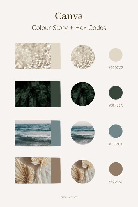 Canva color palette with hex codes. Find the perfect colors for your Canva designs with this comprehensive list of 100+ Canva color. #Spa_Color_Palette #Colour_Palette_With_Hex_Codes #Website_Design_Inspiration_Business #Simple_Website_Design Spa Color Palette, Colour Palette With Hex Codes, Canva Color Palette, Color Palette With Hex Codes, Simple Website Design, Spa Colors, Website Color Palette, Business Fonts, Hex Color Palette