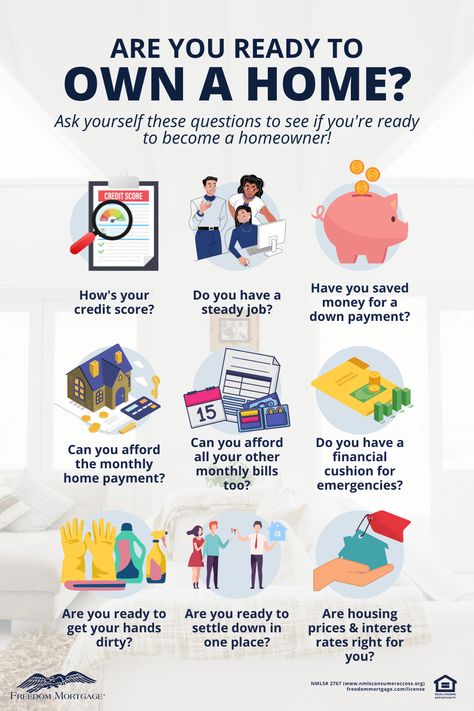 Are you dreaming of owning a home? Buying a home is exciting but can feel like a big step. Ask yourself these questions to see if you're ready to become a homeowner! 🏠 How To Own A House, Owning A House, Buy House, How To Buy A Home, Homeowner Tips, How To Buy Your First Home In Your 20s, House Buying First Home, House Buying Tips, How To Buy A House