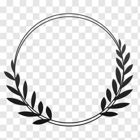 circle leaf wedding decoration frame circle leaf wedding leaf png Circle Leaf Design, Leaf Png, Frame Circle, Png Frame, Circle Borders, Frame Decoration, Vector Infographic, Wedding Leaves, Circle Design