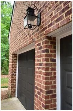 1988 tired Colonial brick home Red Brick House Exterior, Red Brick Exteriors, Garage Door Colors, House Paint Color Combination, Brick Interior, House Shutters, Exterior House Paint Color Combinations, Exterior Stairs, Colors Schemes