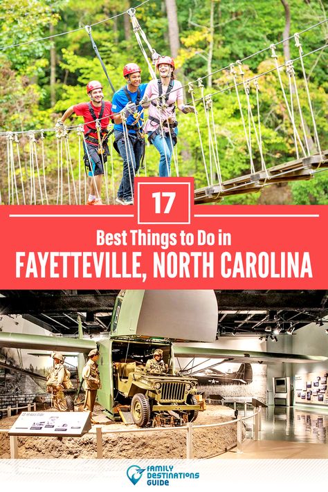 Want to see the most incredible things to do in Fayetteville, NC? We’re FamilyDestinationsGuide, and we’re here to help: From unique activities to the coolest spots to check out, discover the BEST things to do in Fayetteville, North Carolina - so you get memories that last a lifetime! #fayetteville #fayettevillethingstodo #fayettevilleactivities #fayettevilleplacestogo Things To Do In Fayetteville Nc, Top Family Vacations, Fayetteville North Carolina, Southern Travel, Usa Roadtrip, North Carolina Travel, Fun Outdoor Activities, Fayetteville Nc, Vacation Tips