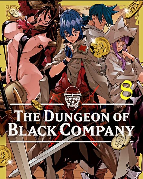 #mangacover #mangaspoiler #dungeonblackcompany The Dungeon Of Black Company, Dungeon Of Black Company, Yuan Herong, Black Company, Accel World, Anime Drawing Books, Elsword, Manga Books, Anime Reccomendations