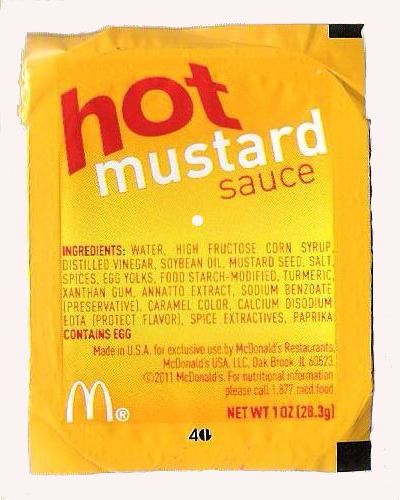 Copycat McDonalds Hot Mustard Sauce.....HAD to find this! Just went there tonite only to find out its been discontinued! Kid at the counter was so flip about it....I was destroyed....husband laughed. Doesn't appreciate it.... Mcdonald's Hot Mustard Recipe, Mcdonalds Hot Mustard, Hot Mustard Sauce, Copycat Mcdonalds, Mcdonalds Copycat Recipes, Mcdonalds Recipes, Hot Mustard, Clone Recipe, Mustard Dipping Sauce