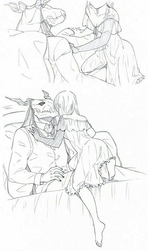 Magnus Bride, Chise Hatori, Elias Ainsworth, Ichigo Y Rukia, Magus Bride, Ancient Dragon, Cute Couple Comics, Ancient Magus Bride, The Ancient Magus Bride