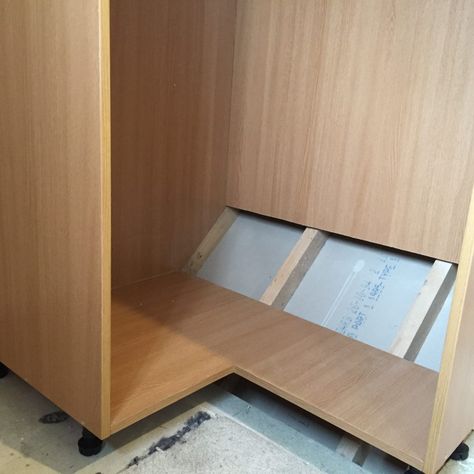 Building A Wardrobe Over A Stairs Bulkhead Stair Box In Bedroom, Bulkhead Bedroom, Diy Room Ideas, Wardrobe Carcass, Stairs Bulkhead, Box Room Bedroom Ideas, Bespoke Wardrobes, Ideas For Small Bedrooms, Cabin Beds