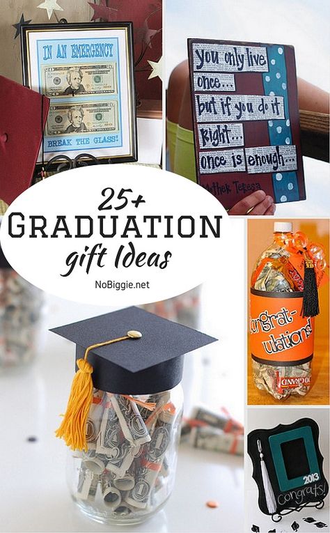 Graduation Gift Ideas - great ideas for that graduate in your life. #graduationgifts #giftideas #gradgiftideas #gradgifts  via @nobiggie Graduation Gift Basket, Elementary Graduation, Graduation Gifts For Boys, Grad Gift Ideas, Graduation Money Gifts, College Grad Gifts, Diy Graduation Gifts, Best Graduation Gifts, Unique Graduation Gifts