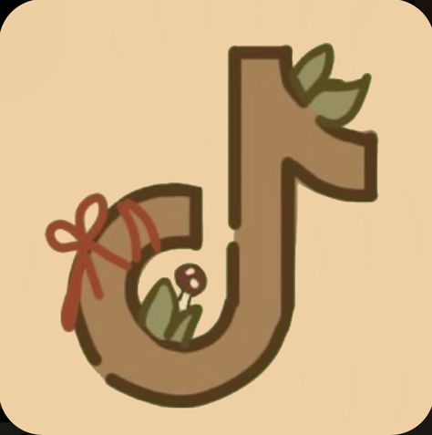 Plant Icons For Apps, Png Phone Icon, Phone Icon Ideas, Tiktok Logo Aesthetic, Tik Tok App Icon, Pinterest Icon Aesthetic, Cute Icons For Apps, Plant App Icon, App Icon Tiktok