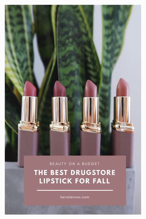 L'Oreal Colour Riche Ultra Matte Lipstick with swatches, $9.99 ea. Fall Drugstore Lipstick, Drugstore Matte Lipstick, Fall Lipstick Colors, Best Drugstore Lipstick, Lipstick Drugstore, Winter Lip Color, Drugstore Lipstick, Fall Lipstick, Winter Lips